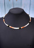 Boho Necklace, Tila Bead Choker, Color of Life